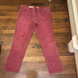 Pilcro and the Letterpress Raspberry Ankle Pants-31